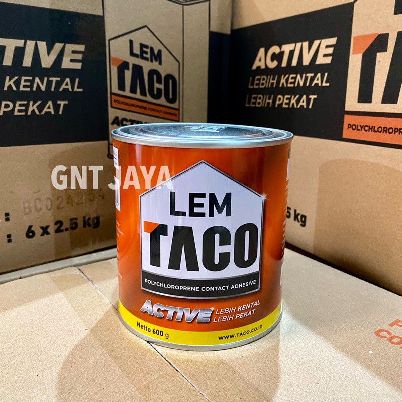 Lem TACO ACTIVE 600gr lem hpl lem decosheet tacosheet furniture lem triplek furniture meja lemari PV