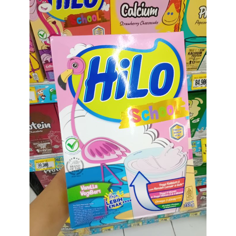 

Hilo School Vanilla Vegiberry 750gr Susu Anak 5-12 tahun Calsium Protein