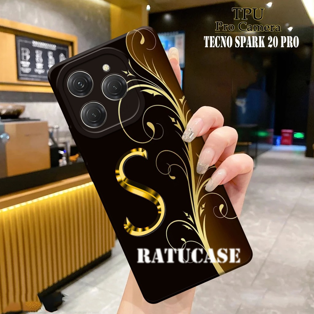 CASE TECNO SPARK 20 PRO SPARK 20 SPARK 20C - Softcase Pro Camera Tecno Spark 20 MOTIF  Case Pro Came