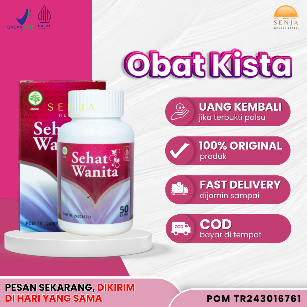 Obat Kista Endometriosis Bartholin Kista Rahim Ovarium Miom | Sehat Wanita Obat Kewanitaan