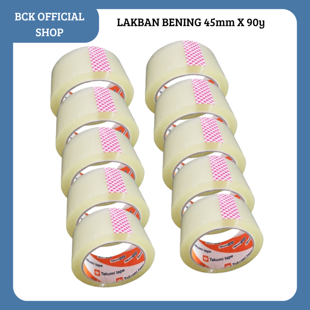 

LAKBAN BENING 45mm X 90y (PCS)