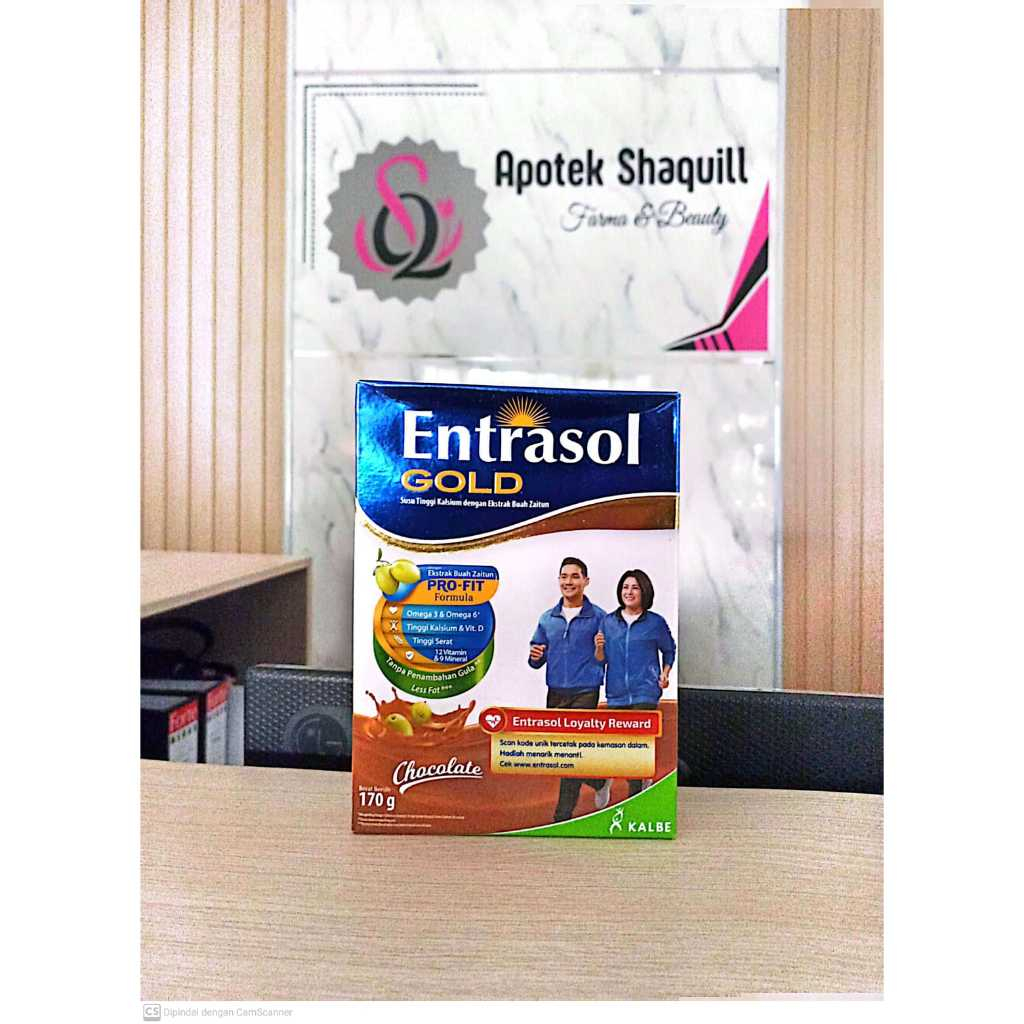 Entrasol gold vanila 150 gr /Entrasol gold coklat 150 gr / susu kalsium / susu buat kesehatan tulang