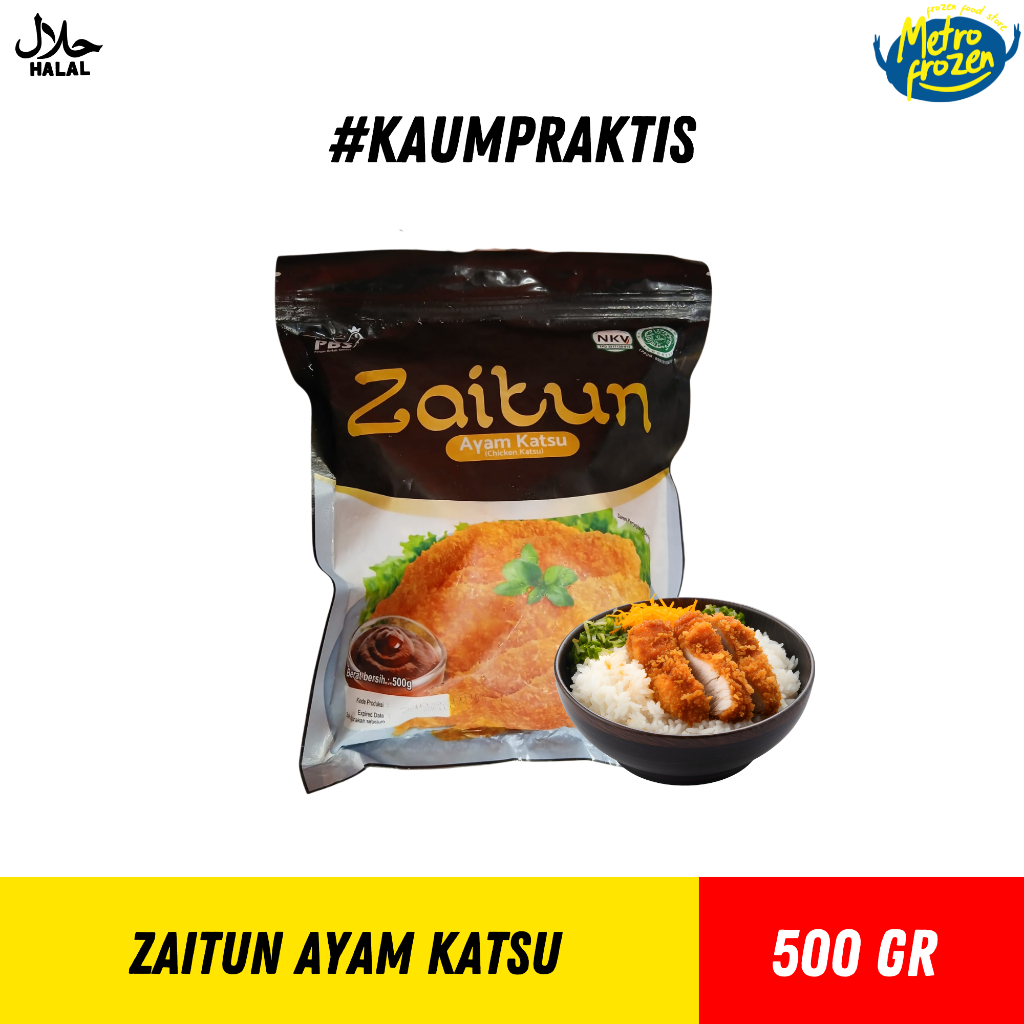 

Zaitun Ayam Katsu 500gr