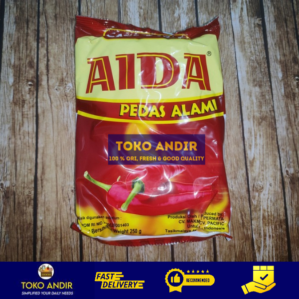 

Aida Cabe Bubuk Kemasan 250gr