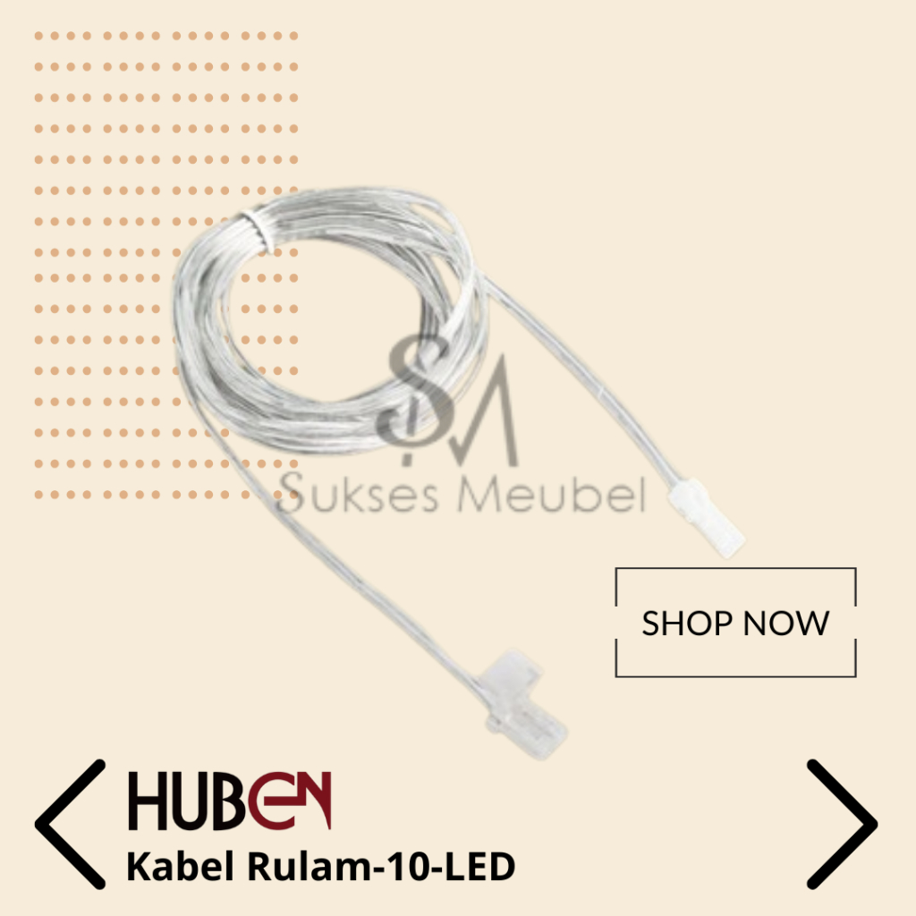 KABEL RULAM-10 - HUBEN / KABEL RULAM-10 LED + AKSESORIS HUBEN