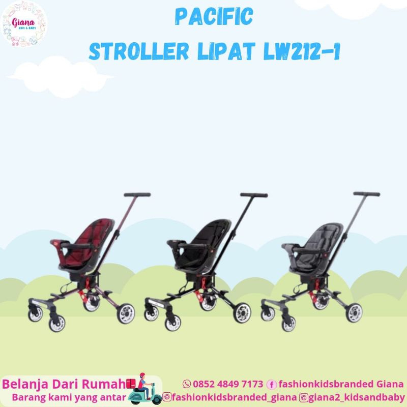 Pacific Stroller Lipat LW212-1