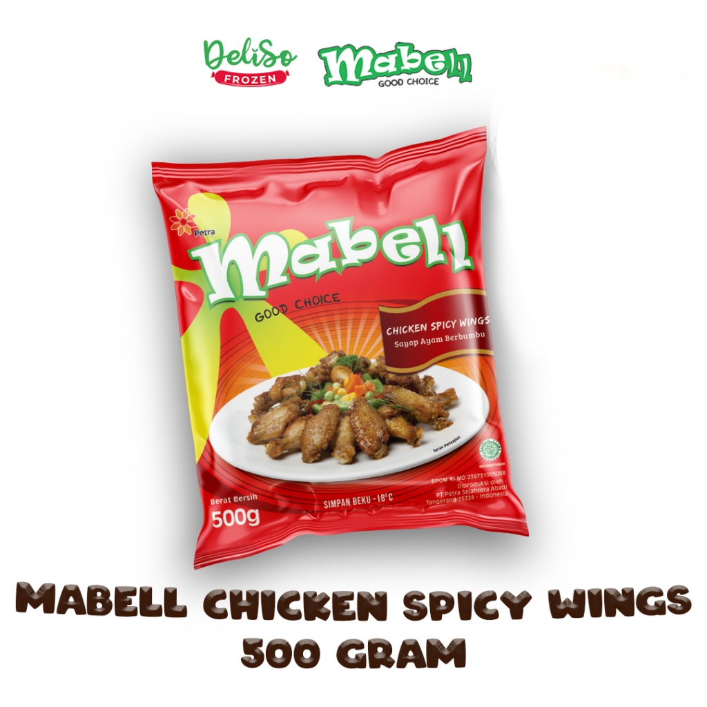 

Chicken Spicy Wings Mabell 500 Gram