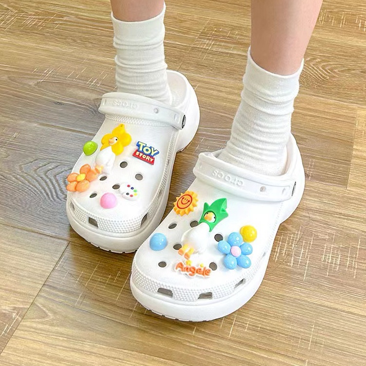 JIBBITZ CROCS SET READY STOCK ONLY JIBBITZ d KM6