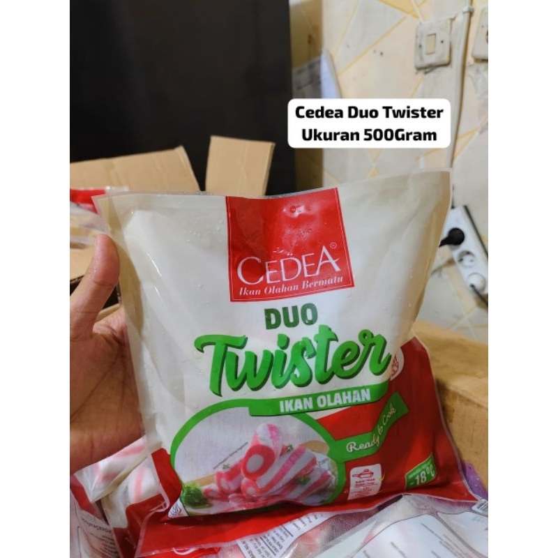 

Duo twister ikan olahan,uk 500gr,rasa ikannya berasa pisan,dibakar/digoreng toping tomyam
