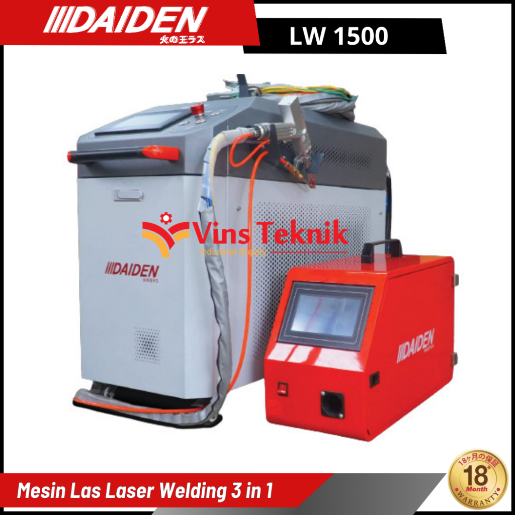 Mesin Las Laser TIG MIG LW1500 Laser Welder Machine DAIDEN LW 1500