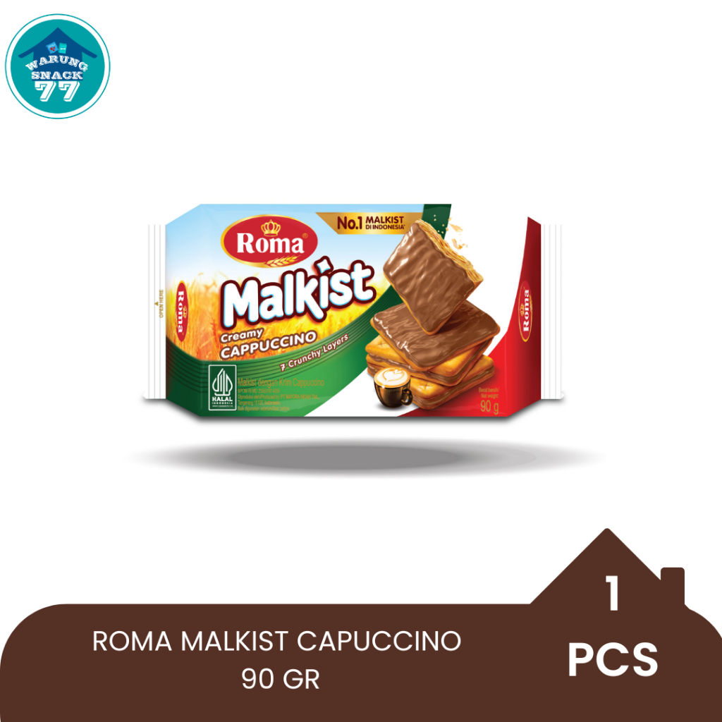 

ROMA MALKIST CAPPUCINO 90 GR