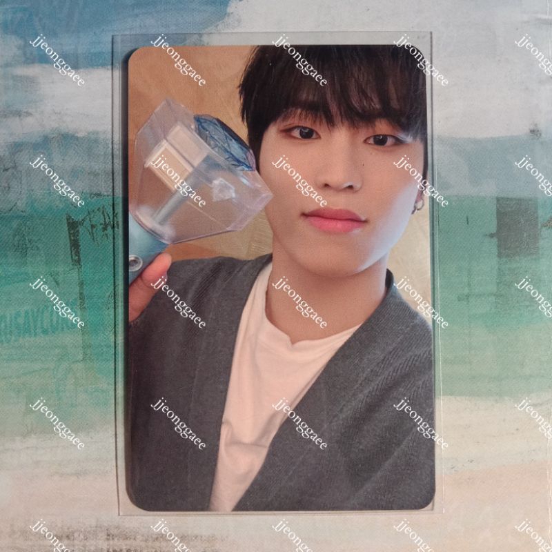 TREASURE OFFICIAL PHOTOCARD JEONGWOO FANSIGN HELLO TOUR BANGKOK