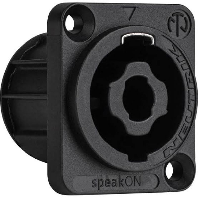 Jack chasis speakon Female Neutrik NL4MP original jack casis speakon soket speakon neutrik 4 pin ori