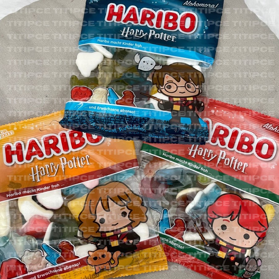 

Haribo Harry Potter Limited Edition Candy Set Ron Hermione Germany Limited Edition