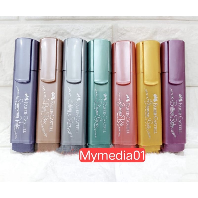 

KP8 TEXTR 46 METALIC FABER CASTELL 7 WARNA