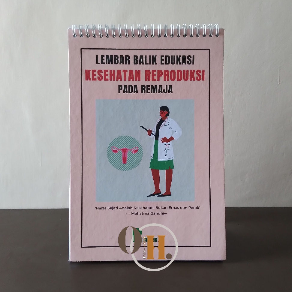 Media Promosi Kesehatan Remaja  Lembar Balik Kesehatan Reproduksi  Lembar Balik Kespro Remaja l N4C4