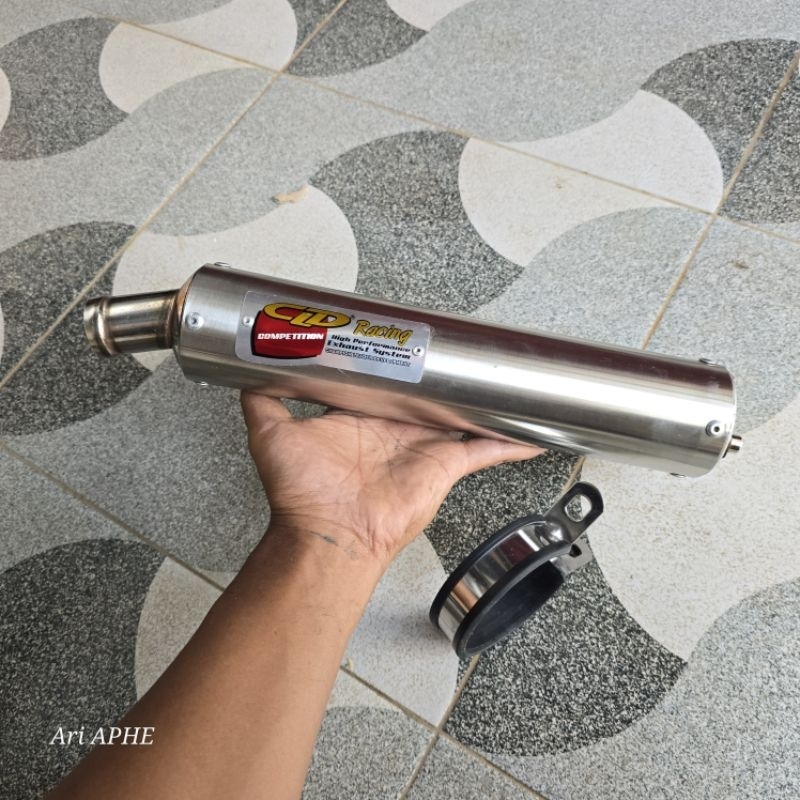 slincer silincer knalpot CLD COMPETITION kompetisi original 2tak ninja 150 r rr ss