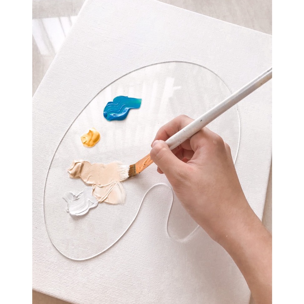 

ART S8L6 Acrylic Palette Palet Bening Akrilik ByPainters 29x185Cm 2mm