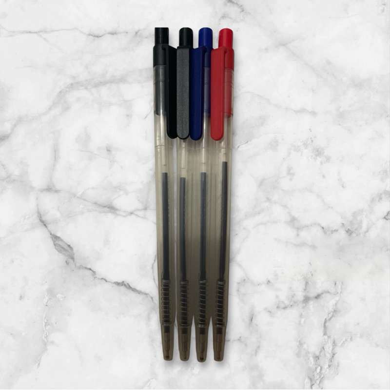 

pulpen BOLPOIN WARNA HITAM,BIRU DAN MERAH (4pcs)