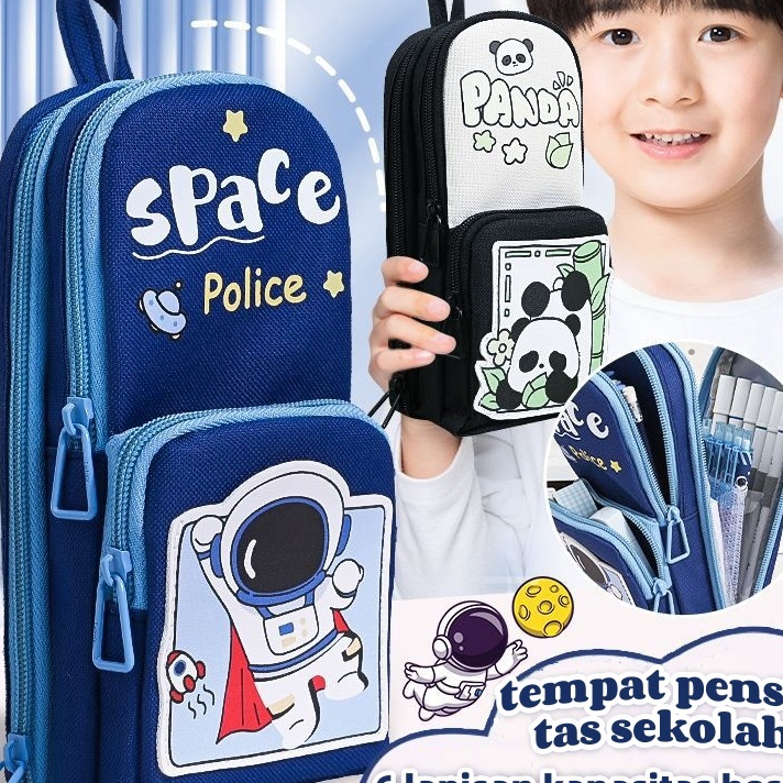 

Top Tinggi Tempat Pensil Anak 3D 6 Lapis Kapasitas Tahan Air Kartun Karakter Kreatif Tempat Pensil Tas Sekola LakilakiPerempuan
