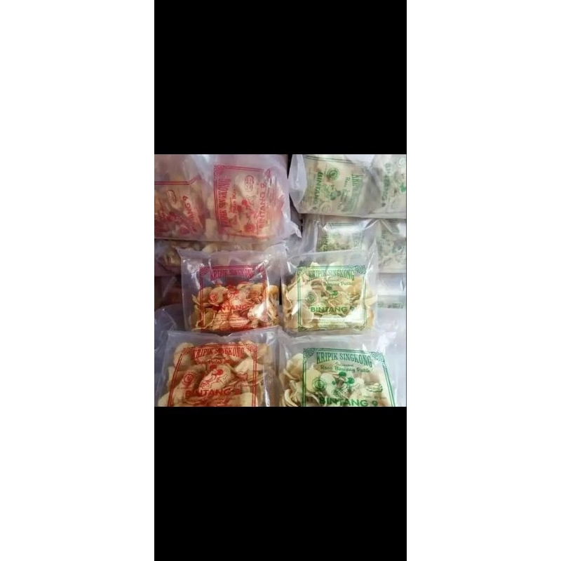

keripik singkong bintang