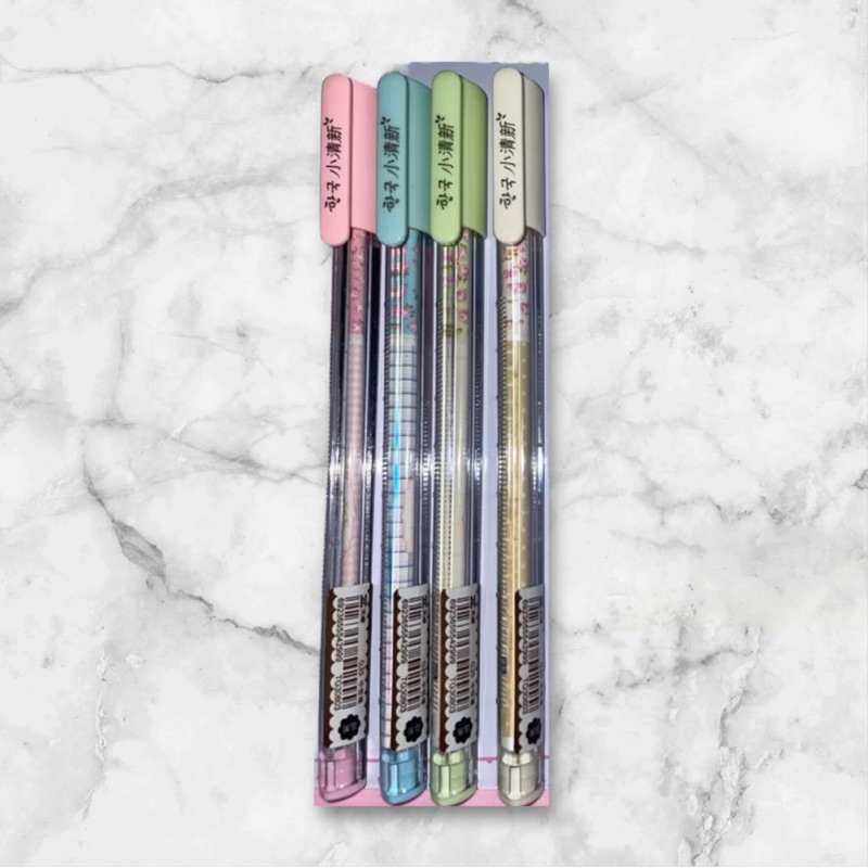 

gel pen (0.35mm) (4pcs)