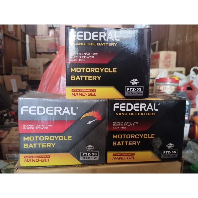 Aki Motor FEDERAL tipe FTZ-5S