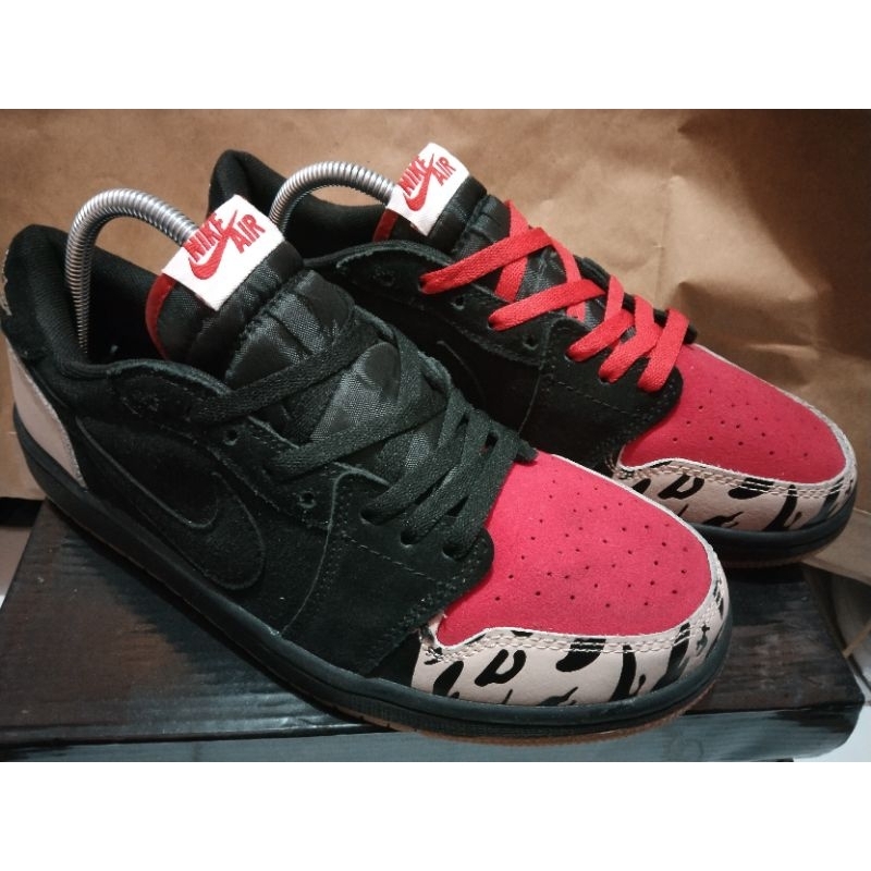 N1ke AJ1 Low Retro OG x Solefly