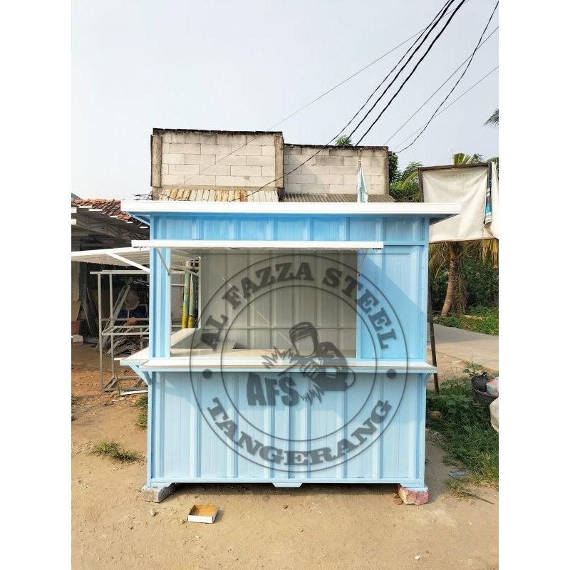 booth semi kontainerr booth container