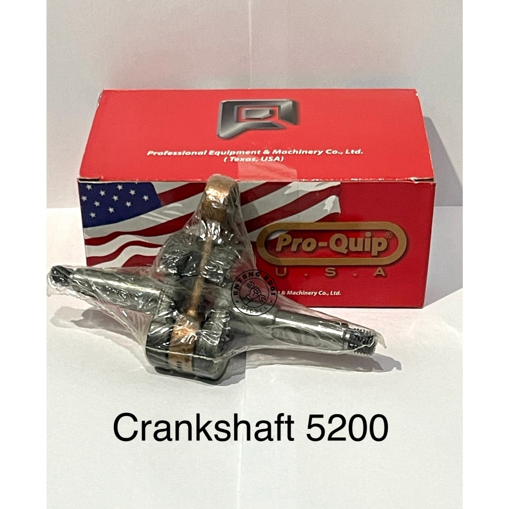 Crankshaft 5200 ProQuip As Kruk Chainsaw Gergaji Mesin Senso 20 22 24 inch