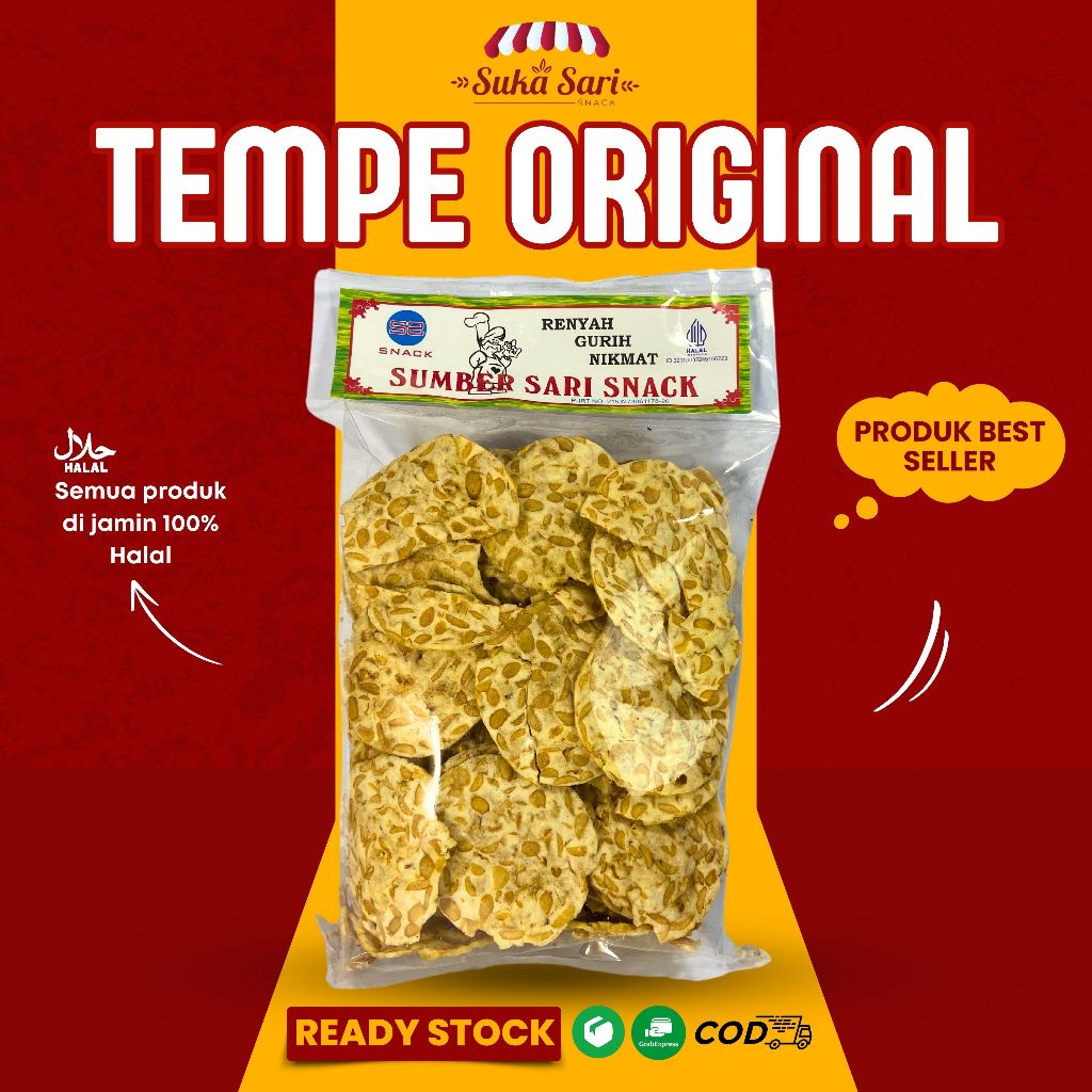 

Keripik Tempe Sumber Sari | Snack Cemilan Oleh-Oleh Bandung | Sukasari Snack