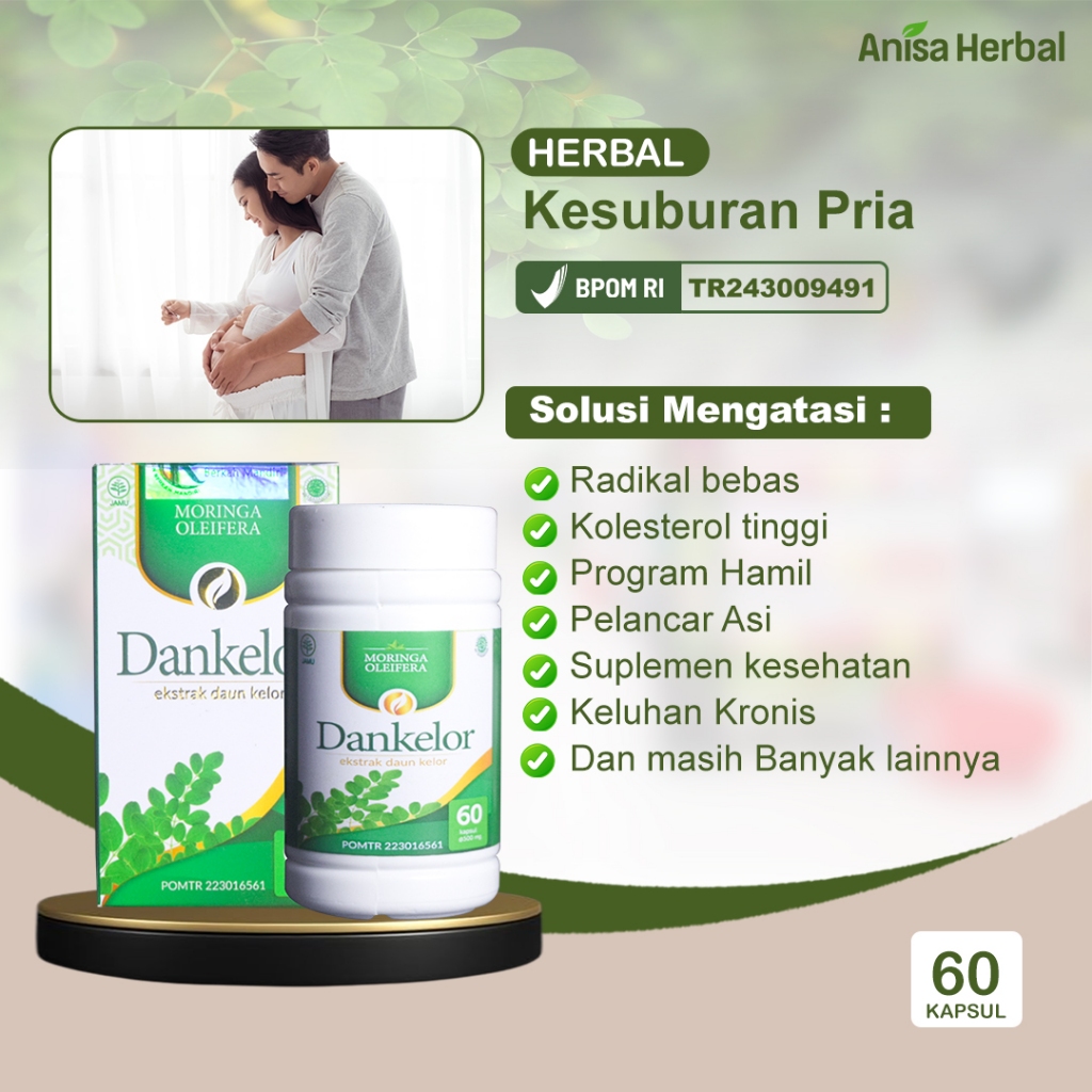 Dankelor- Promil Suami Istri Obat Promil Kesuburan Pria Wanita Penyubur cepat hamilk Kandungan dan S