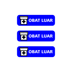 

Stiker Label Obat Luar Stiker Label Obat Salep Stiker Label Obat Kulit