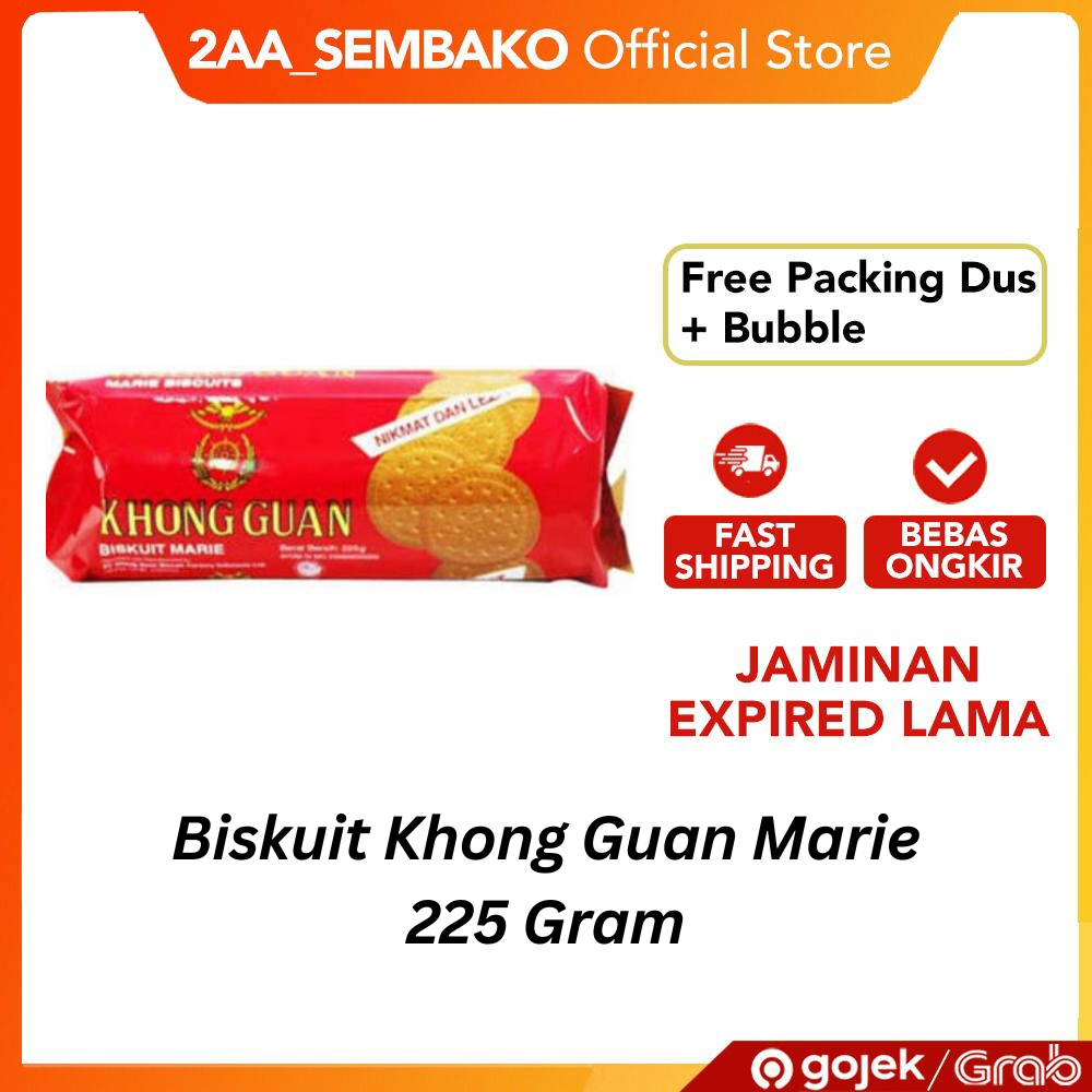 

Biskuit Khong Guan Marie 225 Gram