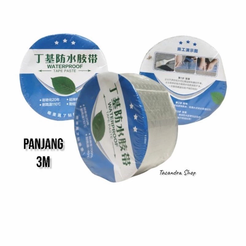 LEM LAKBAN ALUMINIUM ANTI AIR SUPER WATERPROOF ANTI BOCOR 3 METER