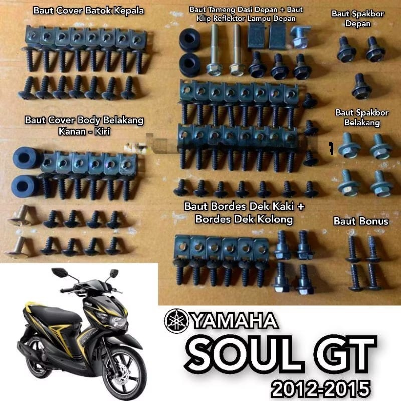 BAUT MOTOR SOUL GT FULLSET/BAUT YAMAHA SOUL GT 2012-2015