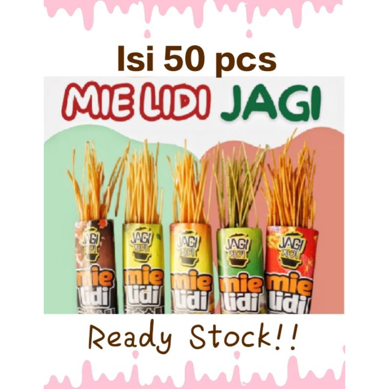 

Paket Hemat Mie Lidi Jagi Viral Tiktok Paket Isi 50pcs