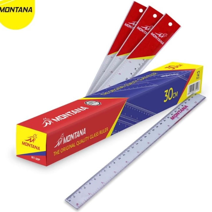 

Extra PENGGARIS PLASTIK 3 CM MONTANA 12 PCS