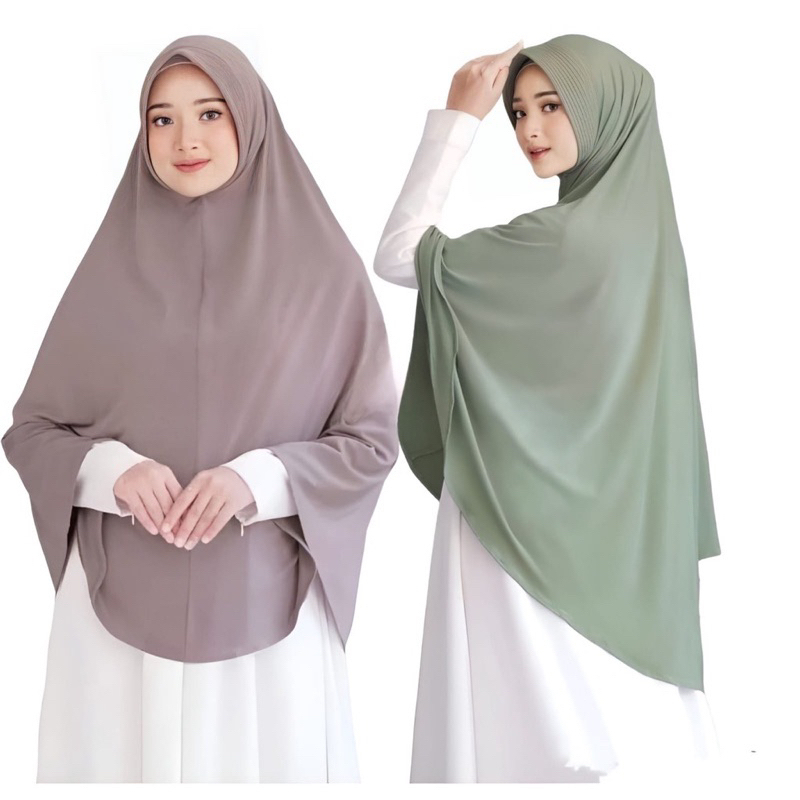 JILBAB INSTAN CRINKLE AIRFLOW BERGO PED JUMBO XL / HIJAB INSTAN PED CRINKLE XL / KERUDUNG CRINKLE XL
