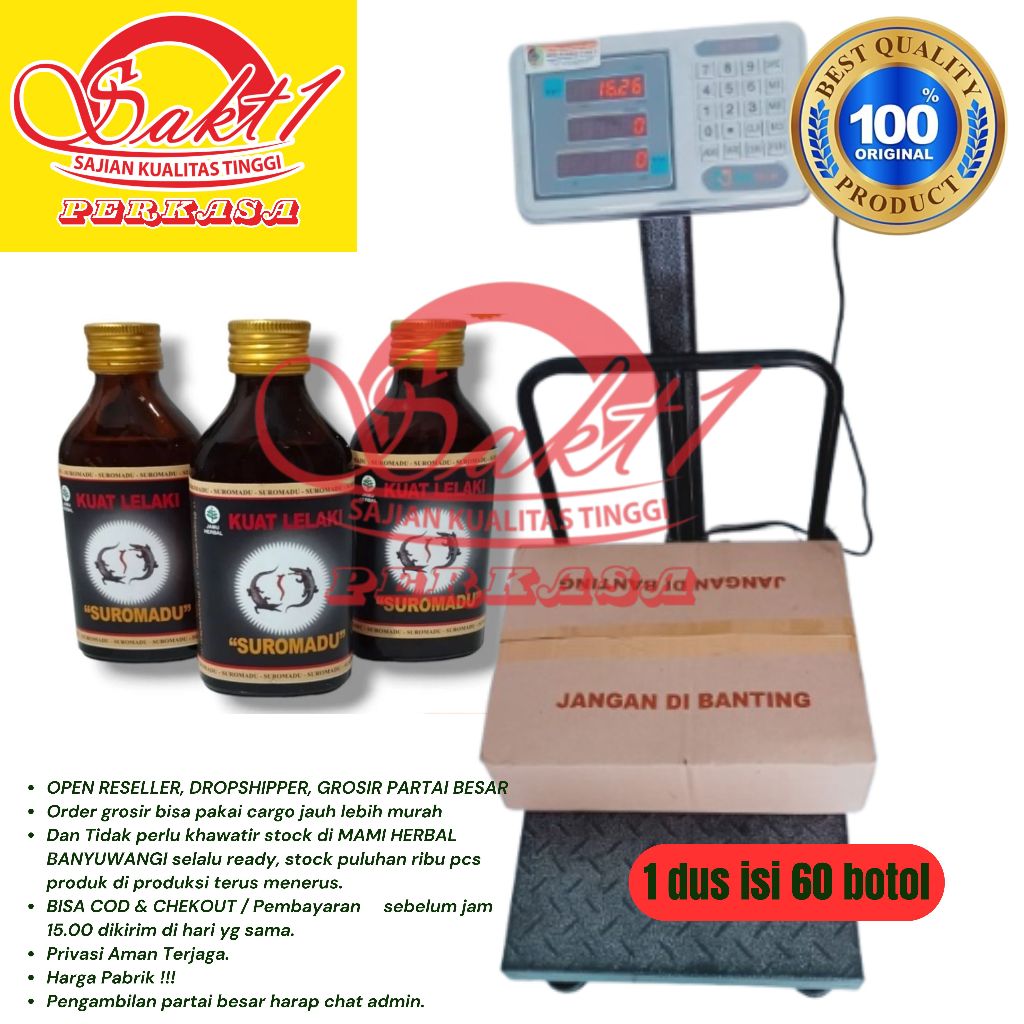 

JAMU SUROMADU 60 BOTOL