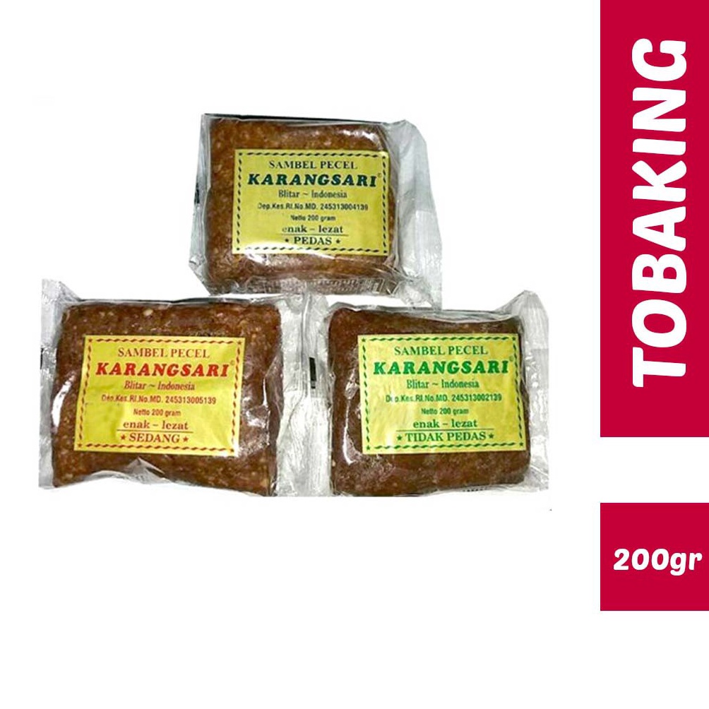 

Paket Hemat Sambel Pecel Karangsari Blitar 2gr Bumbu Pecel