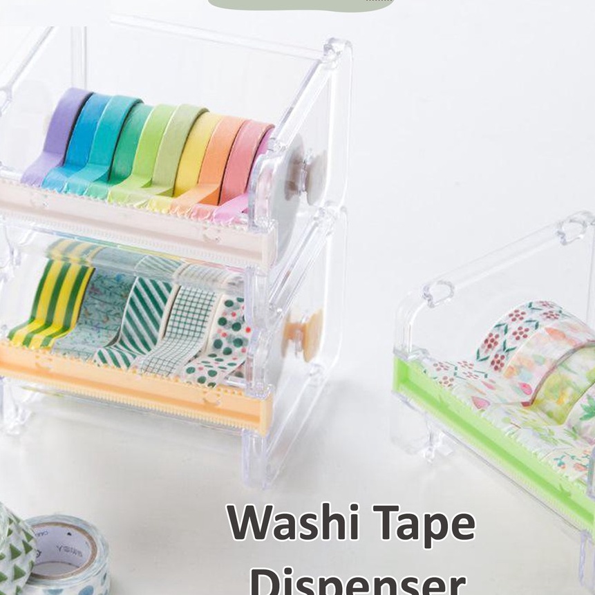 

HJ6 MILOLI Dispenser Tape Washi Masking Kotak Tempat F28