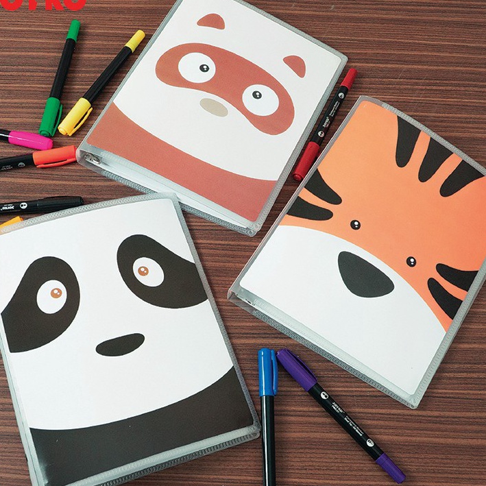 

Eksklusif JOYKO BINDER NOTE A5 ANIMAL BUKU BINDER A5 ANAK JOYKO HEWAN LUCU A5TSAFF511