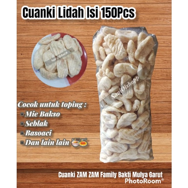 

Fresh Termurah Cuanki Lidah Isi 15Pcs Enak Gurih Lezat Dan Renyah Cocok Untuk Tambahan Mie Bakso Seblak dll