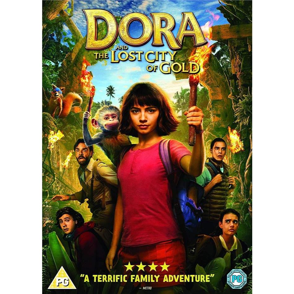 Film Dvd Dora and the Lost City of Gold 2019 teks Indonesia