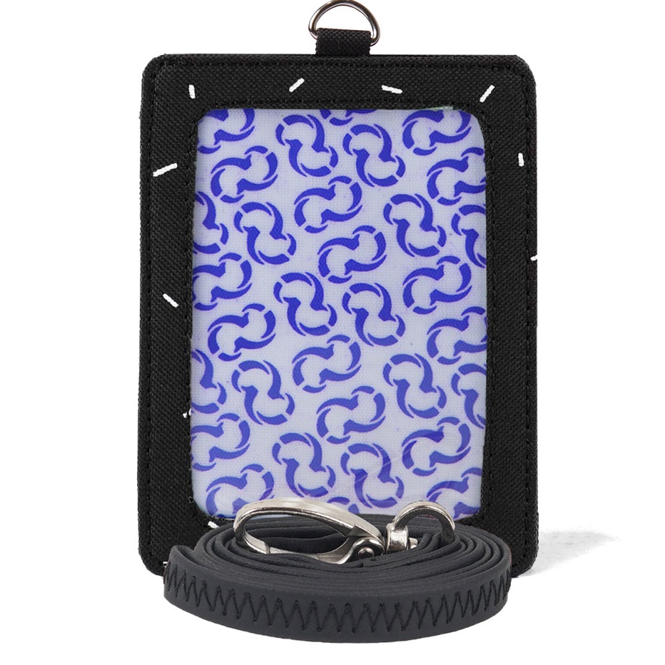 

FG2 Wallts Aiken Sprinkle Black Name Tag Id Card