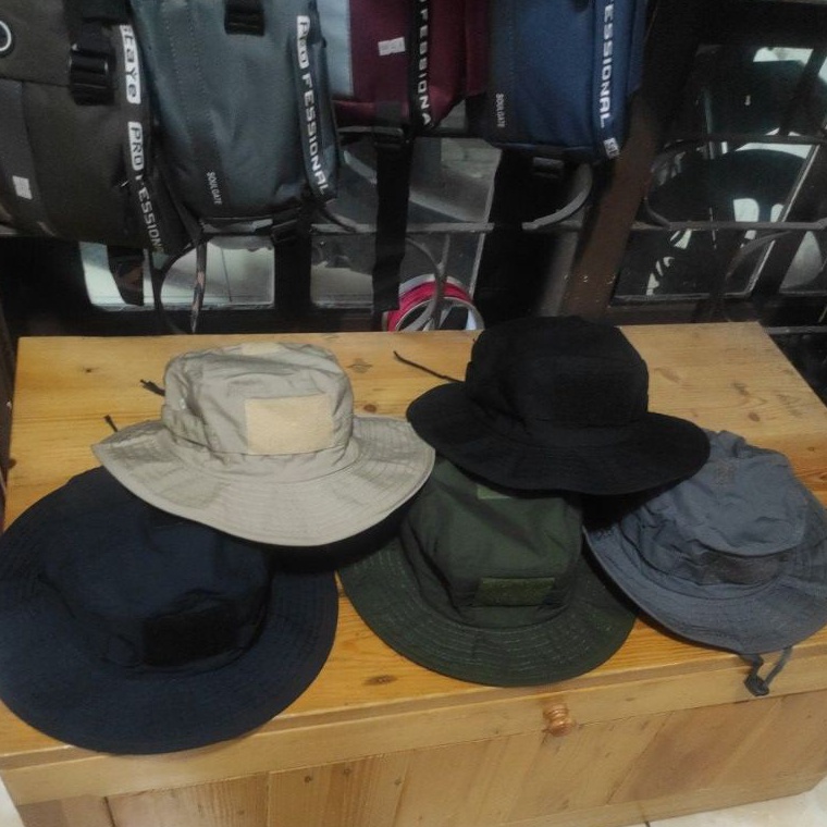 Super Sale Topi Rimba Tactical Velcro