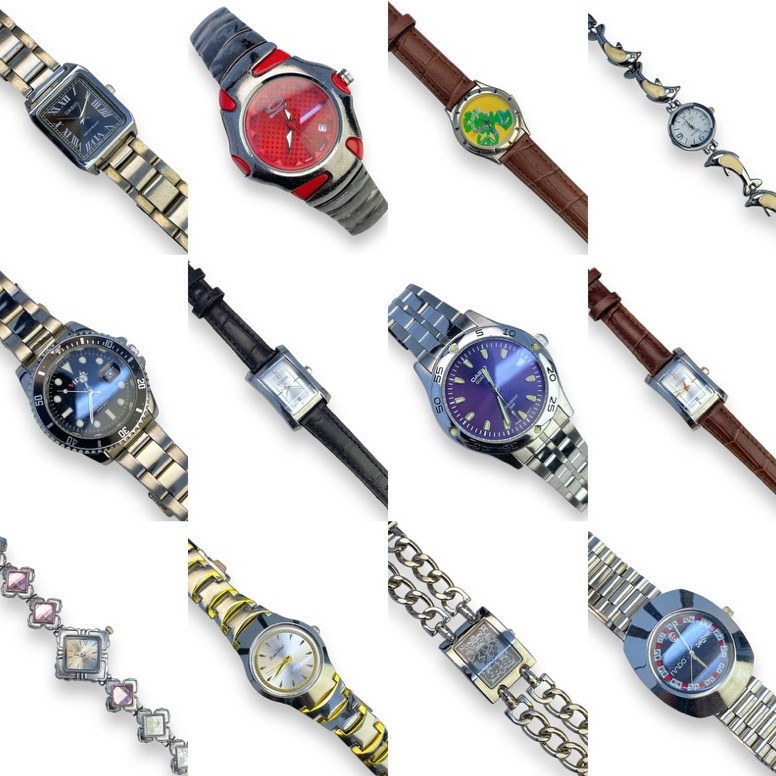 KODE K32R VOL 1 VINTAGE AESTHETIC FASION WATCH JAM TANGAN WANITA  PRIA SECOND CLASSIC BRANDED  9S  S