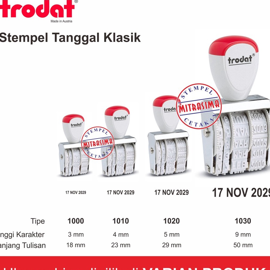 

KP8 Stempel klasik tanggal