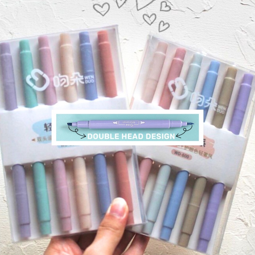 

Hematku Flashee Spidol Hhlhter Round Pastel Colour Pen Journal Marker Pen Alat Tulis Replacement